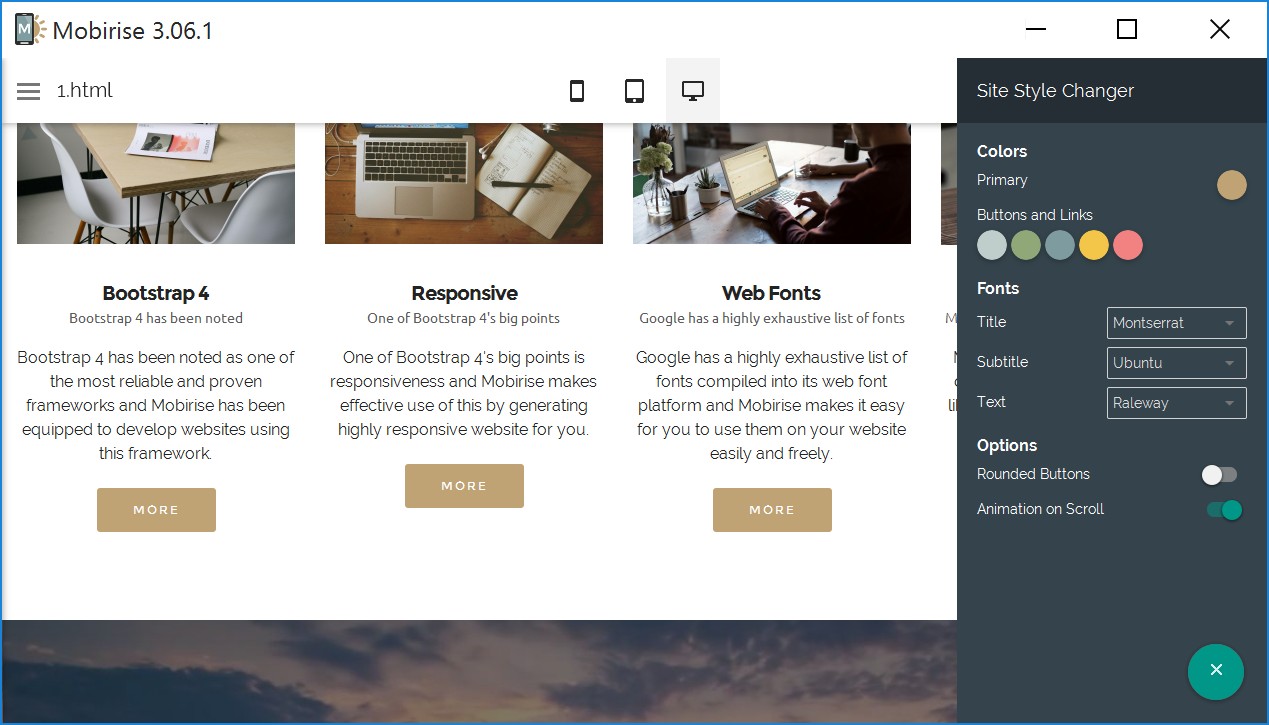 Drag and Drop Responsive Web Site Creator Review