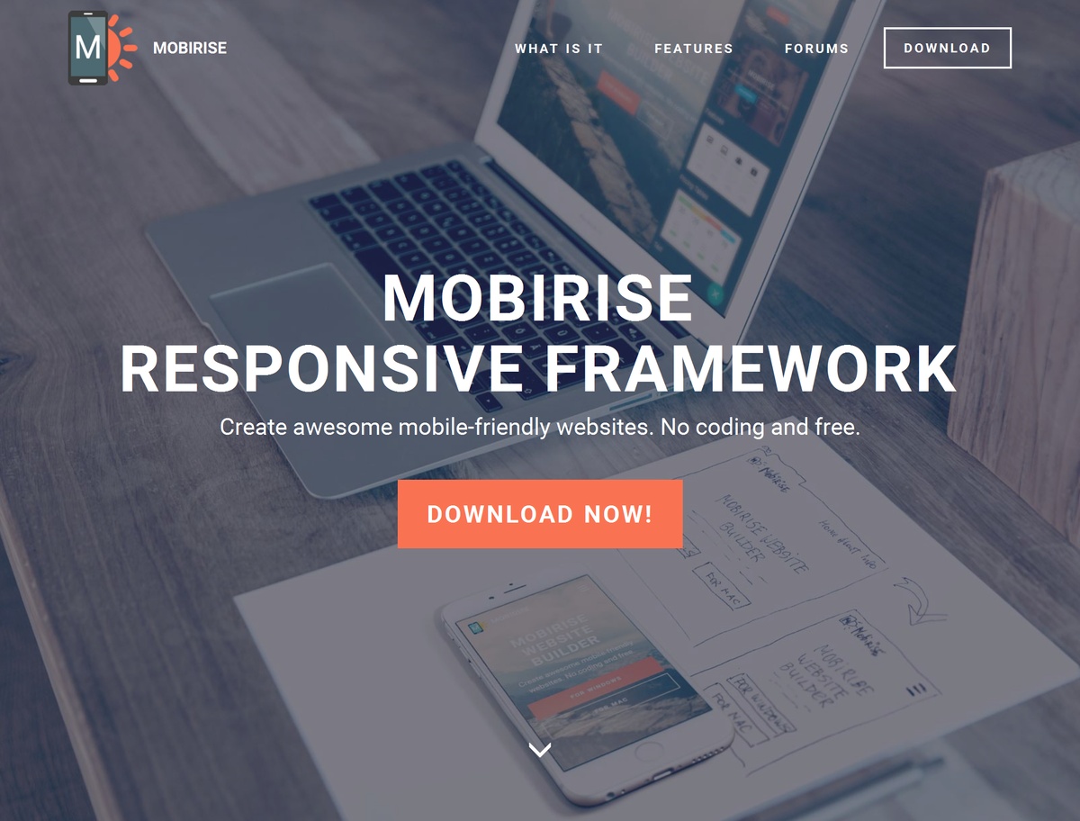 Mobile Responsive  Template