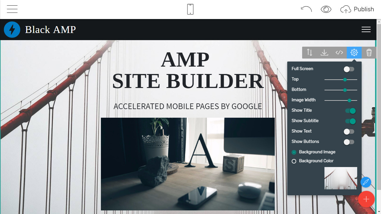 AMP Page Maker