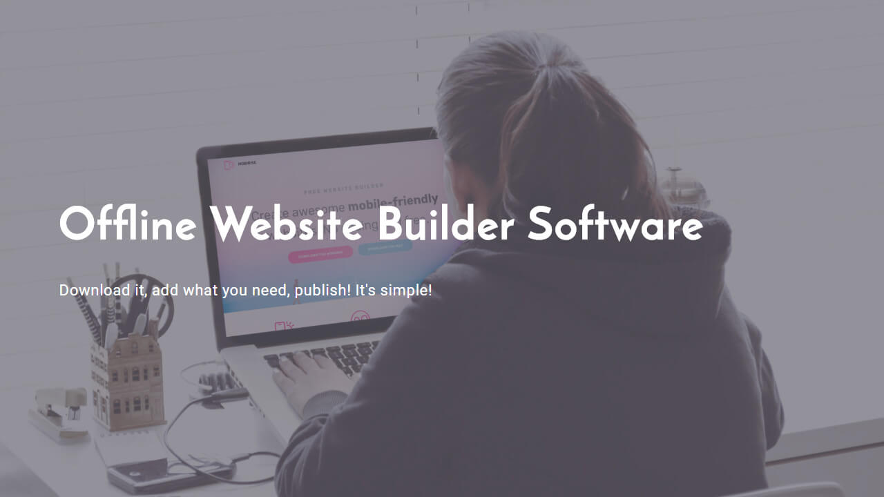 Offline Website Builder Software